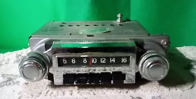 $24.99 • Buy Vintage Chevy AM Pushbutton Car Radio Year Unknown