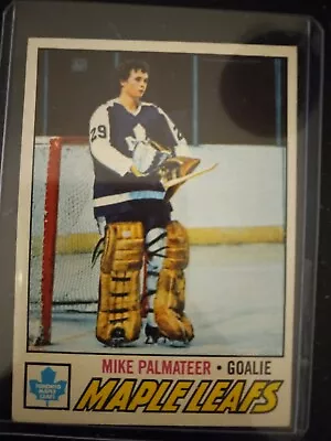1977-78 Topps #211 Mike Palmateer RC • $3