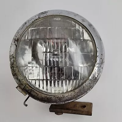 Vtg S&M Lamp Co 670 Clear Fog Lamp~Headlamp Light~Hot Street Rat Rod UNTESTED • $29.99