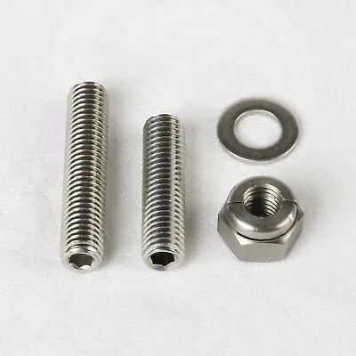 £5.01 • Buy M10 X 40, 50 Exhaust Studs & Aerotight Nuts A2 Stainless Steel Ford Volvo