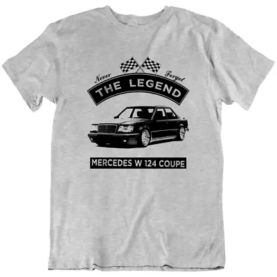 Mercedes W 124 Coupe Car Vintage Retro T-shirt Tee Mens Womens Gift New • $22.98