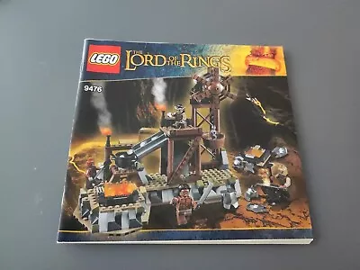 LEGO Building Instructions 9476 Lord Of The Rings Ork Forge / The Orc Forge • $7.98