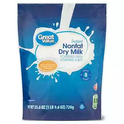 Great Value Instant Nonfat Dry Milk 25.6 Oz • $11.11