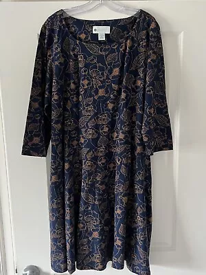 Ella Simone Vermont Country Store Printed Dress - Nwot - Xl • $29.99