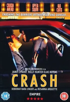 Crash DVD (2007) James Spader Cronenberg (DIR) Cert 18 FREE Shipping Save £s • £4.22