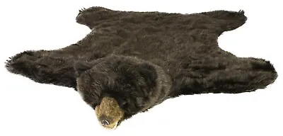 60  X 60  Faux Fur Black Bear Area Rug  • $143.75