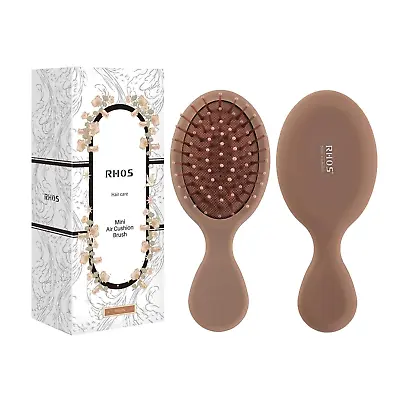 Mini Hair Brush For WomenMen And Kids-Travel Size Hair Brush For PursePocketB • $13.77