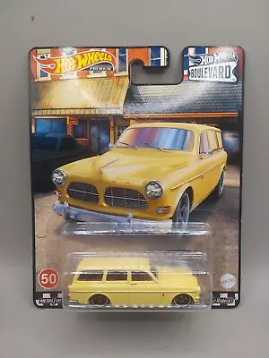 Hot Wheels Premium Boulevard #50 Volvo P220 Amazon Estate Wagon W/ Real Riders • $8.95