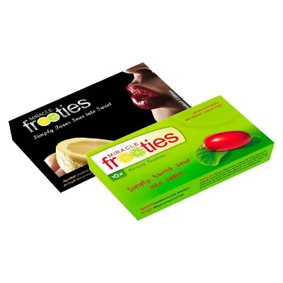 Miracle Berry Fruit Tablets Miracle Frooties Limited Edition & Classic Combo Set • $22.48