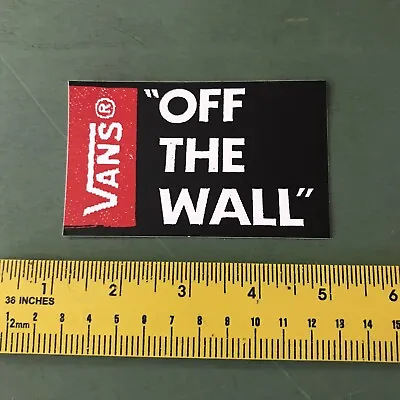 Vans Off The Wall Sticker • $4.99