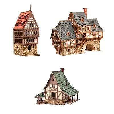 £150 • Buy I Built It Town Bundle - Medieval Europe 25-28mm Buildings X 4  (DM)