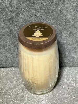 Yankee Candle Pure Radiance Crackling Lumiwick Iced Cookie 22 Oz Jar • £37.58