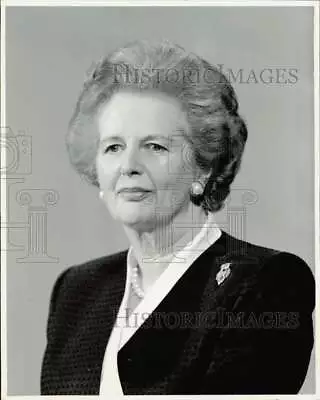 1990 Press Photo Prime Minister Margaret Thatcher - Lra59882 • $15.99