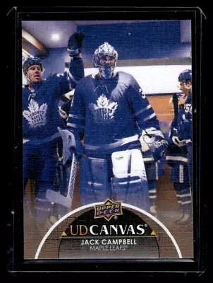 Jack Campbell 2021 UD Extended Series UD Canvas  #C346 Toronto Maple Leafs • $1.95