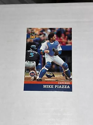 New York Mets Mike Piazza 2001 Topps Baseball Post Cereal Sponsor Card • $0.99