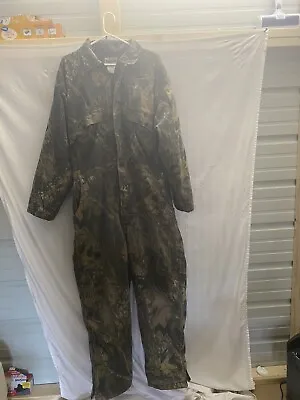 Field Staff By Mossy Oak Mens Overalls  Camouflage Hunting Coveralls Large • $35.99