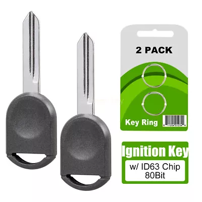 2 For 2004  -2016 Ford F150 Ignition Chip Car Key Transponder 80 Bit H92PT H84PT • $12.89