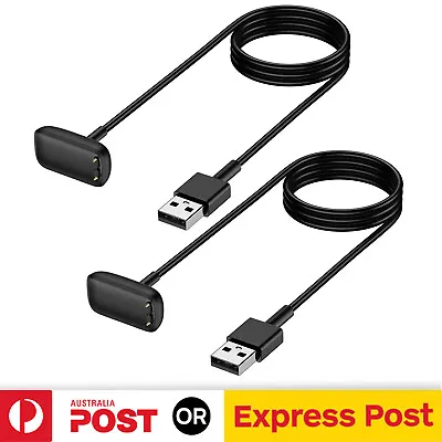 $7.85 • Buy 1M USB Cord Charger Charging Cable For Fitbit Charge 5 4 3 2 Replacement Cables