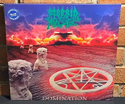 MORBID ANGEL - Domination Limited BLUE COLORED VINYL LP Gatefold New & Sealed! • $35.99