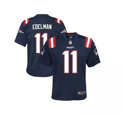 NFL New England Patriots #11 Football Jersey New Youth Sizes $75 • $23.99