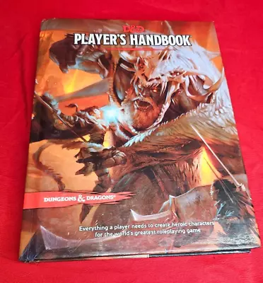2014 Dungeons & Dragons Players Handbook Hardback 8.5  X 11  Very Nice Condition • $18