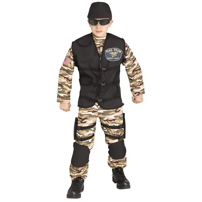 Boys Special Forces Commando Uniform Costume • $10.36