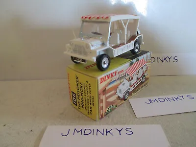 Dinky 106gb Austin Mini Moke The Prisoner Taxi Mib 9 In Box Very Nice L@@k • $519.66