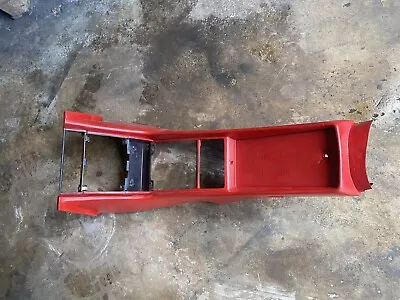 1981 - 89 Mercedes Benz W107 Center Console 380SL 500SL 560SL Dark Red Restored • $459.95