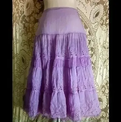 Vintage 1950s Anne Fogarty Crinoline Multi-Layer Tiered Lace & Tulle Petticoat S • $39.99