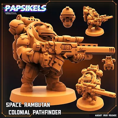 Colonial Pathfinder Space | Rambutan | Papsikels | 32mm Scale • $12