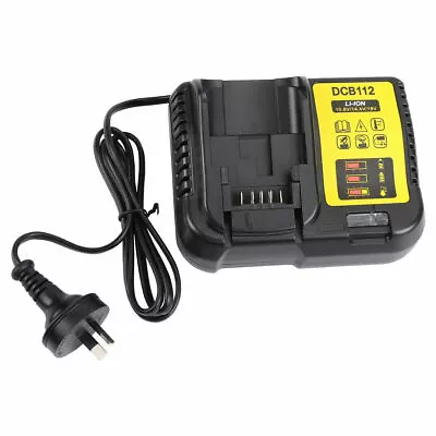 10.8-18V Battery DCB112 Charger Li-ion For Dewalt DCB200 DCB105 DCB120 DCB115 AU • $23.89