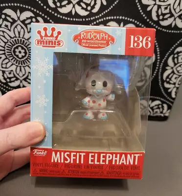 Funko Minis Rudolph The Red-Nosed Reindeer Misfit Elephant #136 NIB • $25