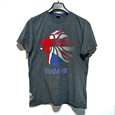 Team GB Olympic 2012 Grey T-Shirt Size M • £7.50