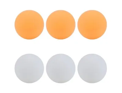 $6.45 • Buy Table Tennis Balls Ping Pong Balls 40mm - Yellow & White, Pack Of 6 Fast Sipping