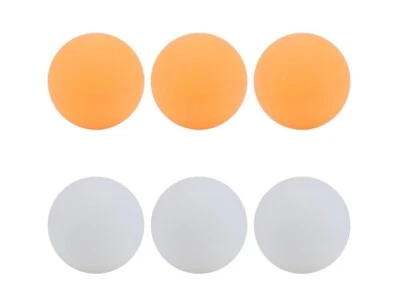 $6.45 • Buy Table Tennis Balls Ping Pong Balls 40mm - Yellow & White, Pack Of 6 Fast Sipping