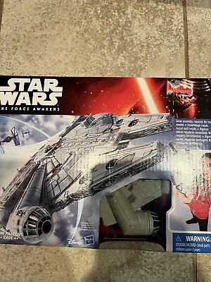NEW Disney Star Wars The Force Awakens MILLENNIUM FALCON Spaceship Toy Figures • $12