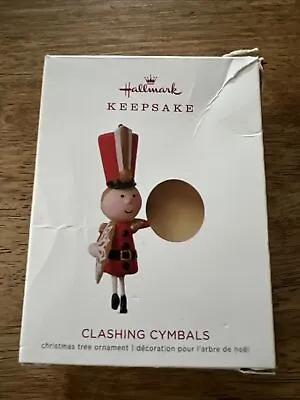Hallmark Keepsake Ornament 2018 Clashing Cymbals Marching Band Limited Edition • $9.99