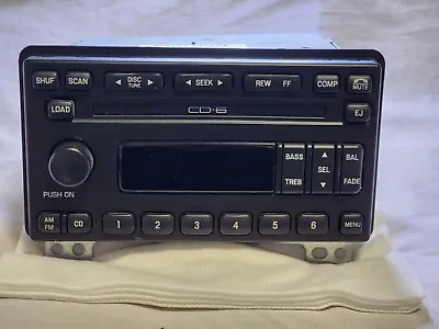 02 03 04 Ford Explorer Mercury Mountaineer AM FM 6 Disc CD Radio Receiver OEM • $99.96