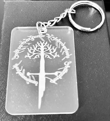 Lord Of The Rings Tree Of Gondor - Shards Of Narsil Keyring Keychain • £4.99