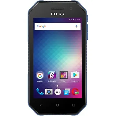 BLU Tank Xtreme 4.0 - T470U - Black (Unlocked) GSM Dual SIM Touch Smartphone • $39.99