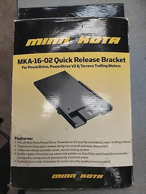 Minn Kota Trolling Motor Quick Release Bracket MKA-16-02 1854013 238-5089 • $50