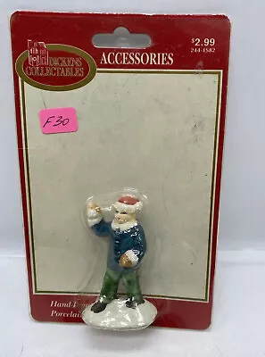 Dickens Collectables Christmas Village Accessory BOY Dollhouse F30 • $15.29