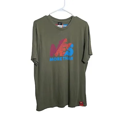 Nike T-Shirt Men's XL FC Barcelona Mes More Than Short Sleeve Tee Multicolor • $6.30