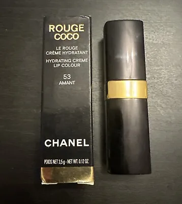 Chanel Rouge Coco Amant 53 Red Lipstick Discontinued BNIB • £25