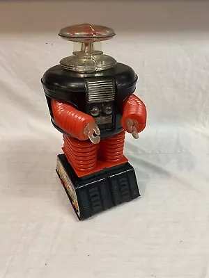 Vintage 1966 Remco Lost In Space TV Motorized Robot Red Black Works Complete • $428