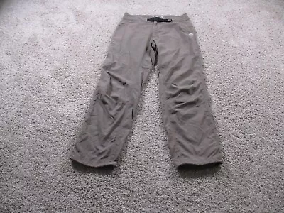 Mountain Hardwear Pants Mens Medium Brown Belted Cinch Outdoors Hiking • $26.98