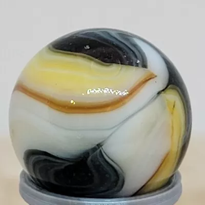 DAS West Coaster Run .70  Glass Marble And Display Lot #4083 • $15