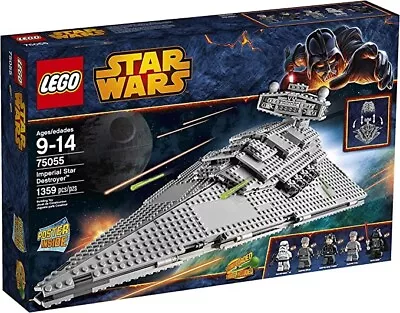 LEGO Imperial Star Destroyer - Star Wars 75055  New Sealed Retired Vintage Rare • $1650