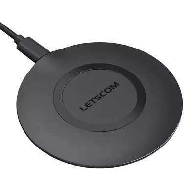 Wireless Charger Pad Samsung Apple Fast 15W Qi Universal For    • £4.99