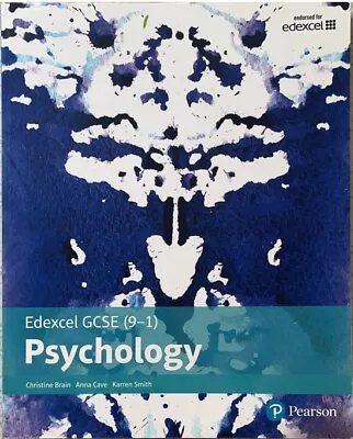 Edexel GCSE (9-1) Psychology Textbook By Peason • £14.99